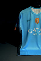 Barcelona FC | LIONEL MESSI #10 | 2015-16 | Third Kit | Qatar Airways | Retro Design | Blue | Regular Fit
