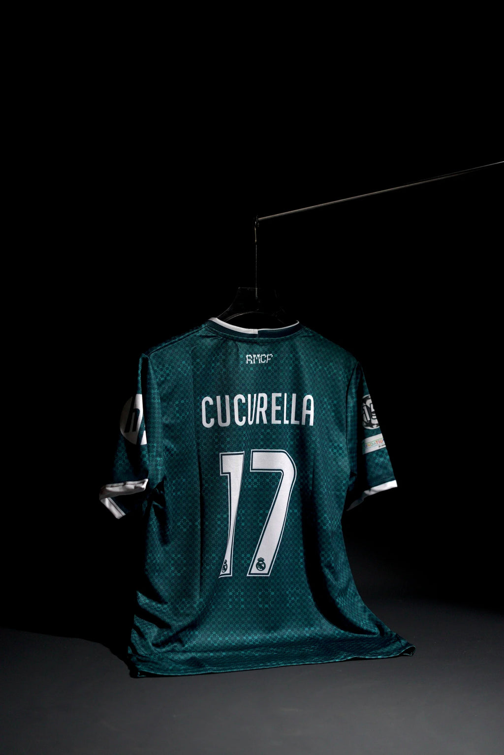 Real Madrid | CUCURELLA #17 | 2026-27 | Away Kit | Emirates | Latest Design | Green | Regular Fit