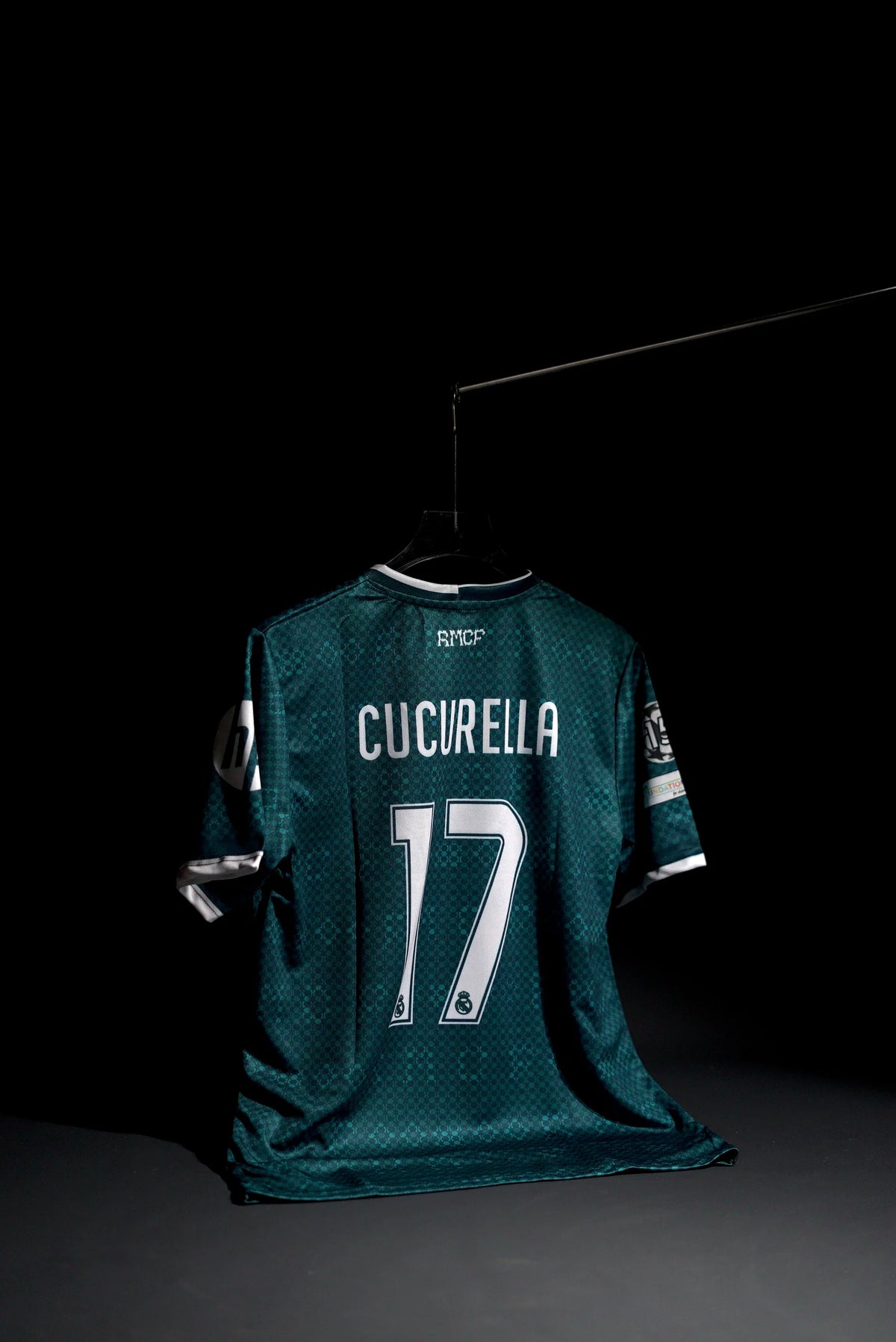 Real Madrid | CUCURELLA #17 | 2026-27 | Away Kit | Emirates | Latest Design | Green | Regular Fit