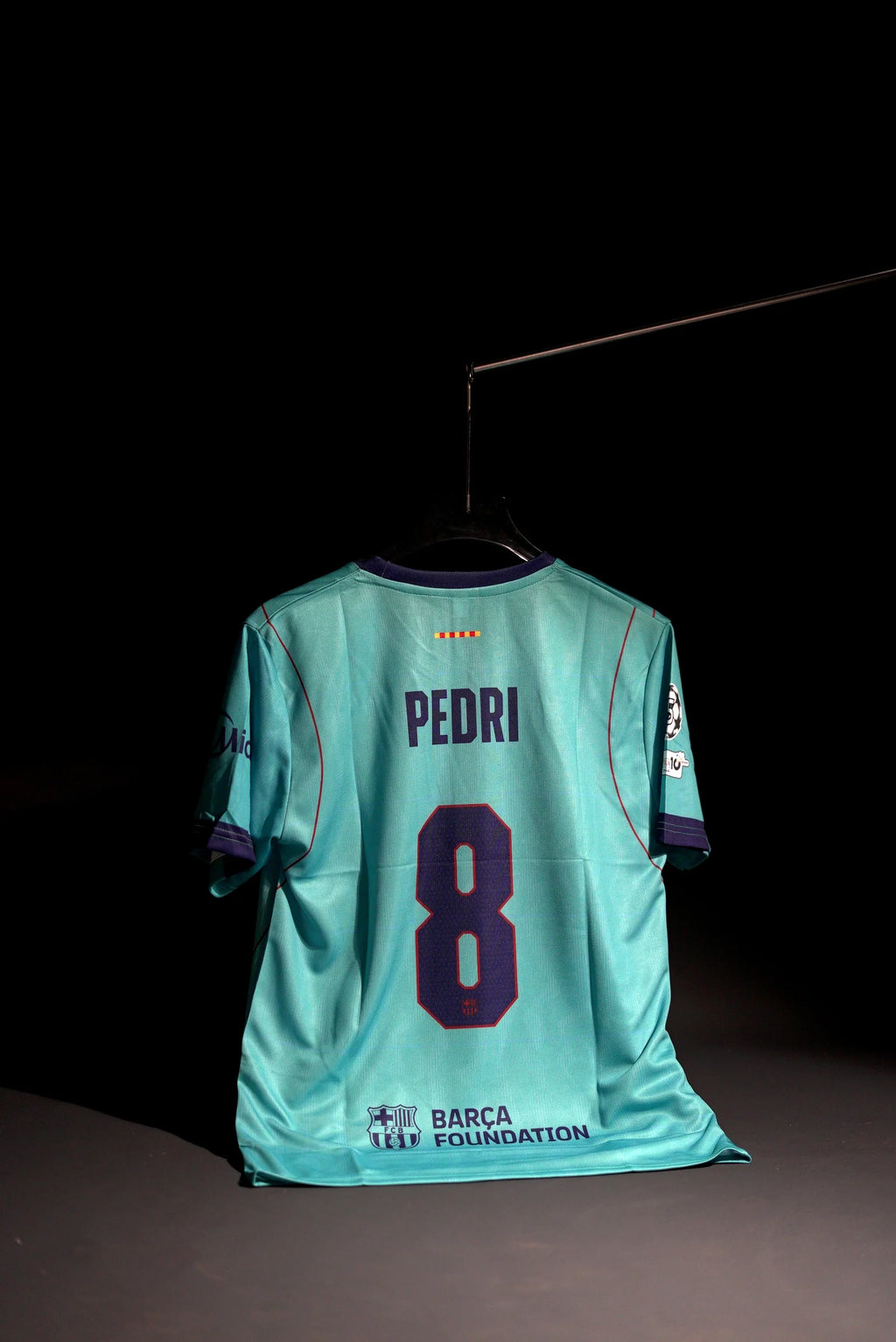 FC Barcelona | PEDRI #8 | 2026 - 27 | Third Kit | Spotify | Latest Design | Green | Regular Fit