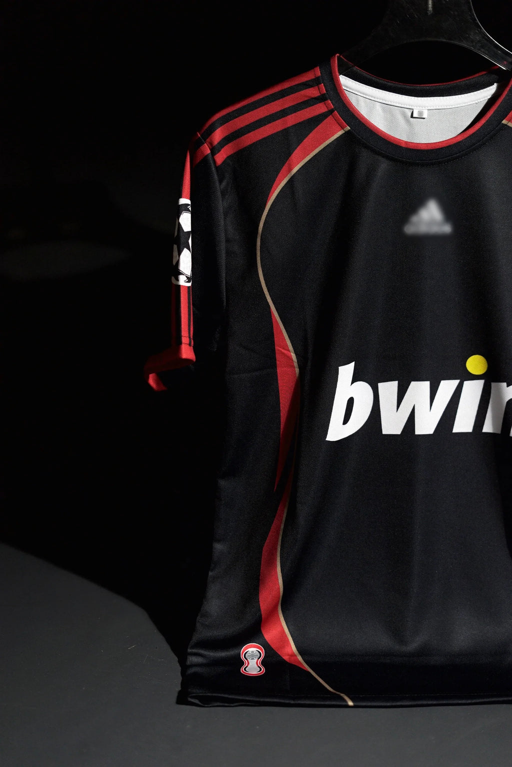 A C Milan | KAKA #8 | 2006-07 | Third Kit | bwin | Retro Design | Black & Red | Regular Fit