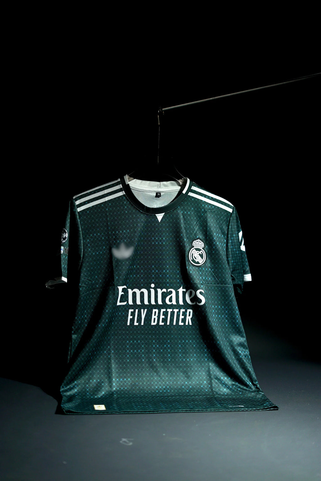 Real Madrid | KYLIAN MBAPPE #10 | 2026-27 | Second Kit | Emirates | Latest Design | Green | Embroidered Badges | Regular Fit