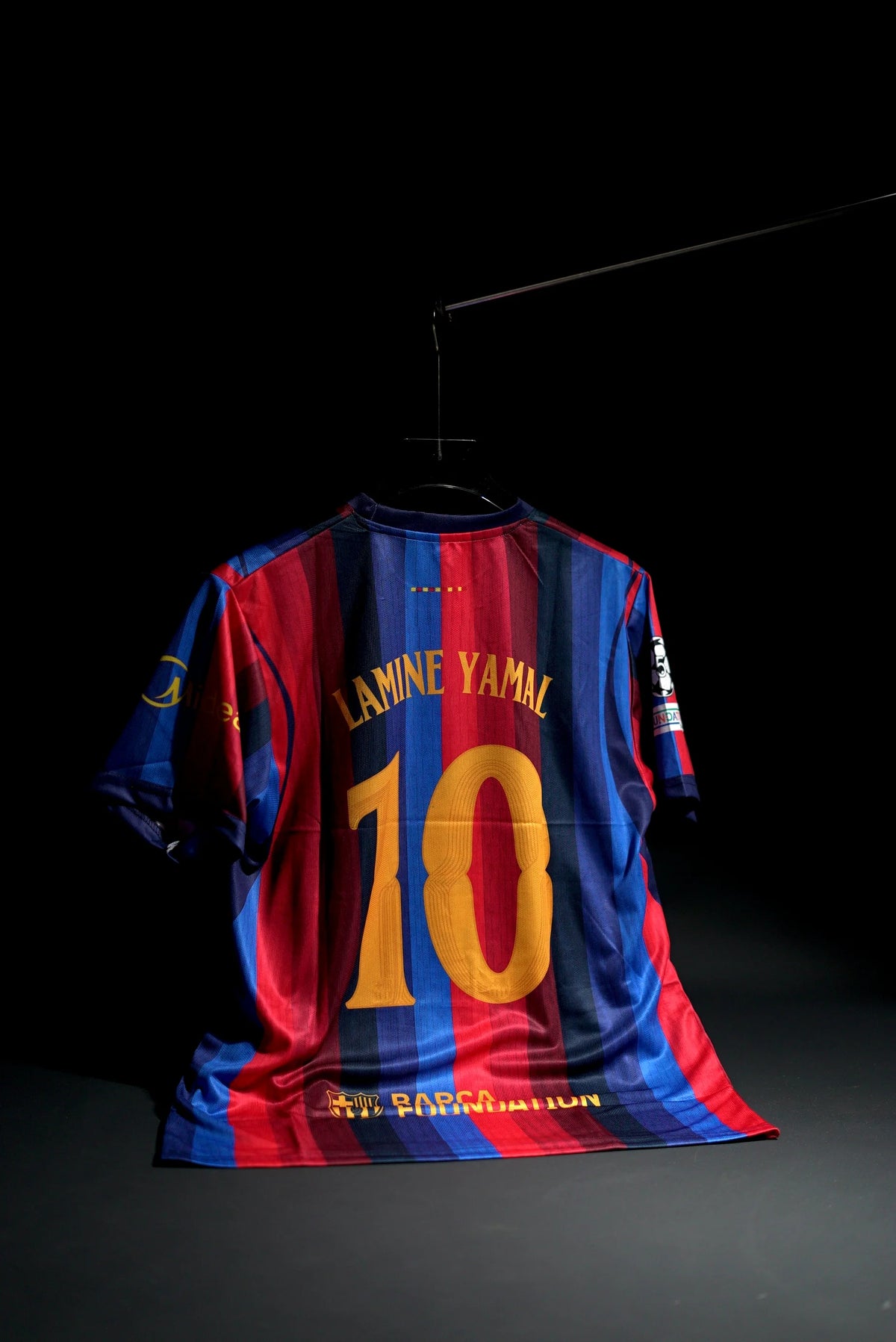 FC Barcelona | LAMINE YAMAL #10 | 2026-27 | Home Kit | Spotify | Latest Design | Red & Blue | Embroidered Badges | Regular Fit