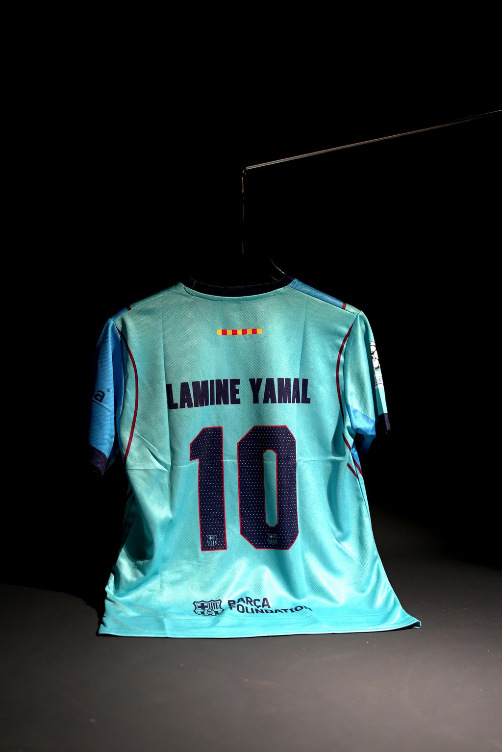 FC Barcelona | LAMINE YAMAL #10 | 2026-27 | Third Kit | Spotify | Latest Design | Green | Embroidered Badges | Regular Fit