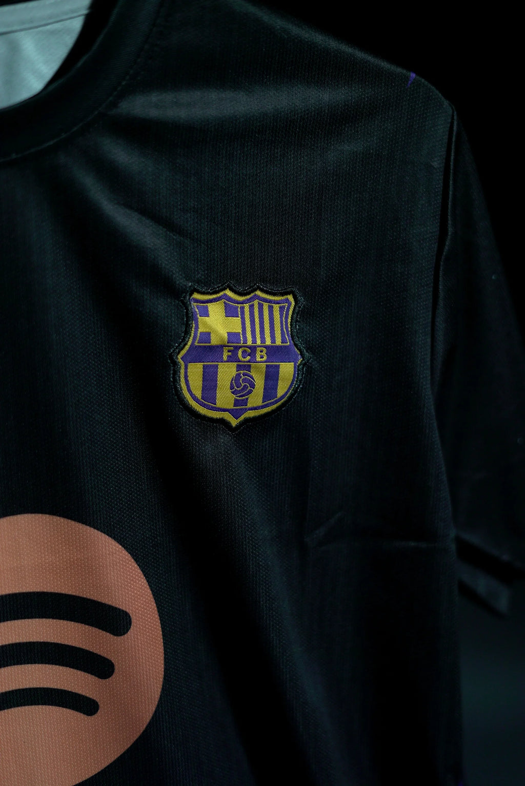 FC Barcelona | LAMINE YAMAL #10 | 2026-27 | Away Kit | Spotify | Latest Design | Black & Violet | Embroidered Badges | Regular Fit