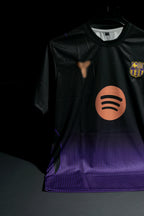 FC Barcelona | LAMINE YAMAL #10 | 2026-27 | Away Kit | Spotify | Latest Design | Black & Violet | Embroidered Badges | Regular Fit