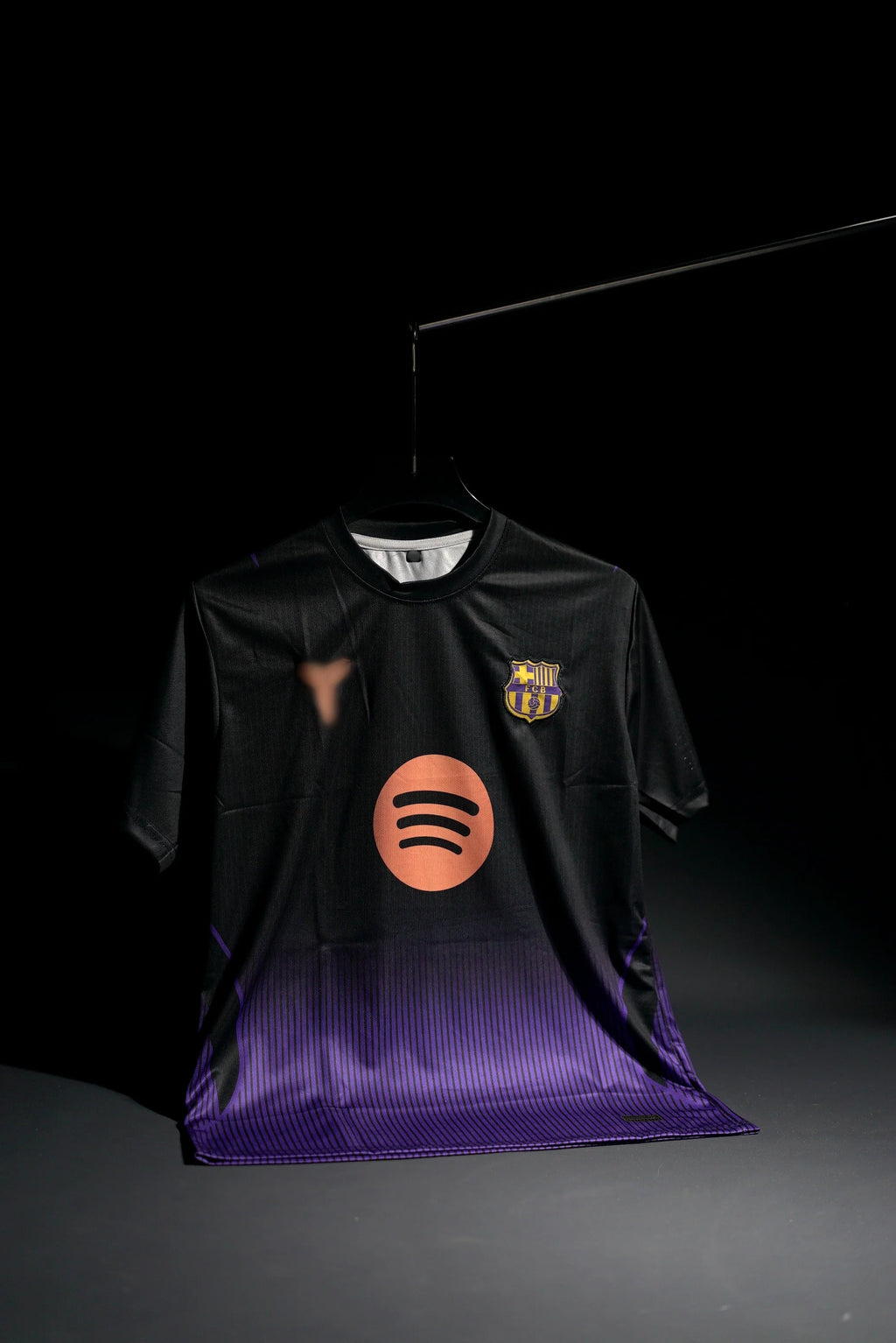 FC Barcelona | LAMINE YAMAL #10 | 2026-27 | Away Kit | Spotify | Latest Design | Black & Violet | Embroidered Badges | Regular Fit