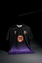 FC Barcelona | LAMINE YAMAL #10 | 2026-27 | Away Kit | Spotify | Latest Design | Black & Violet | Embroidered Badges | Regular Fit