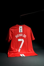 Manchester United FC | CRISTIANO RONALDO #7 | 2007-08 | Home Kit | Retro Design | Red | Embroidered Badges | Regular Fit