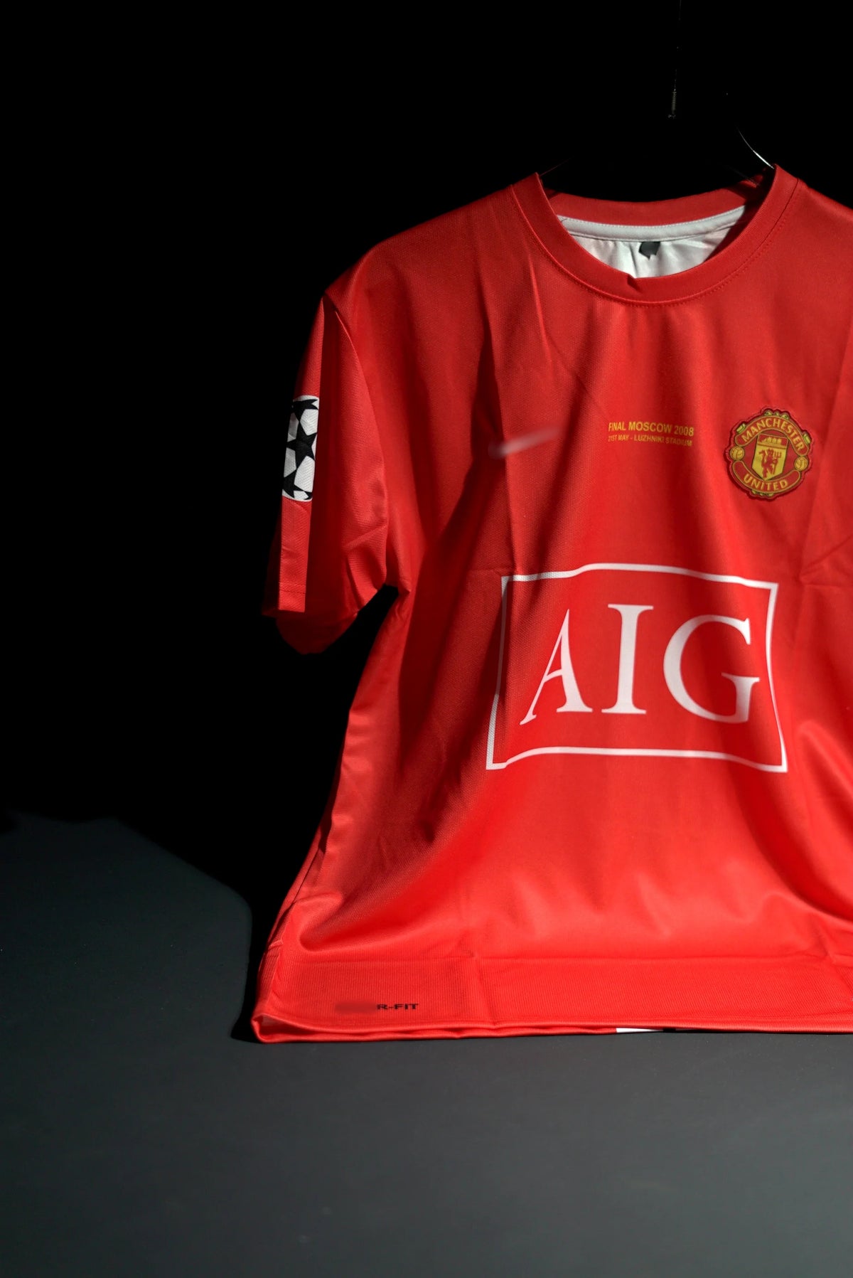 Manchester United FC | CRISTIANO RONALDO #7 | 2007-08 | Home Kit | Retro Design | Red | Embroidered Badges | Regular Fit