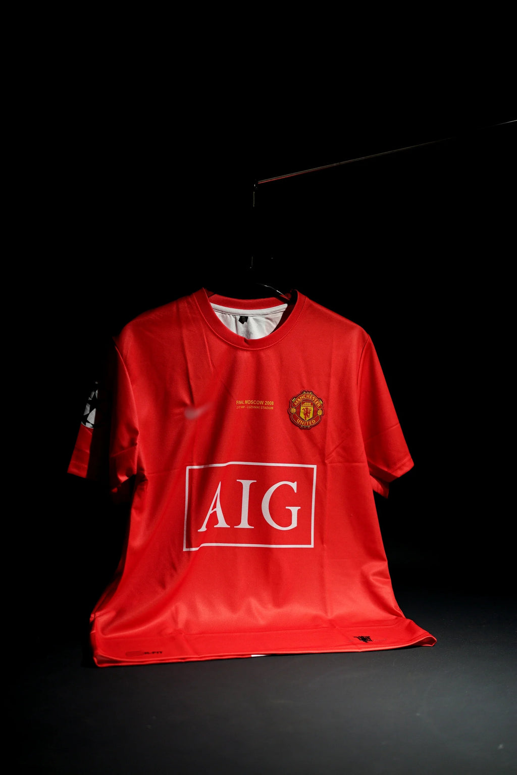 Manchester United FC | CRISTIANO RONALDO #7 | 2007-08 | Home Kit | Retro Design | Red | Embroidered Badges | Regular Fit