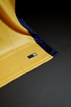 FC Barcelona | NEYMAR JR #11 | 2015-16 | Away Kit | Retro Design | Gold & Blue | Embroidered Badges | V/Cut Neck | Regular Fit