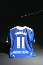 Chelsea FC | DROGBA #11 | 2011-12 | Home Kit | Samsung | Retro Design | Blue | Regular Fit