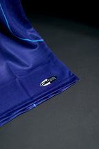 Real Madrid | SERGIO RAMOS  #4 | 2008-09 | Away Kit | bwin | Retro Design | Blue | Regular Fit