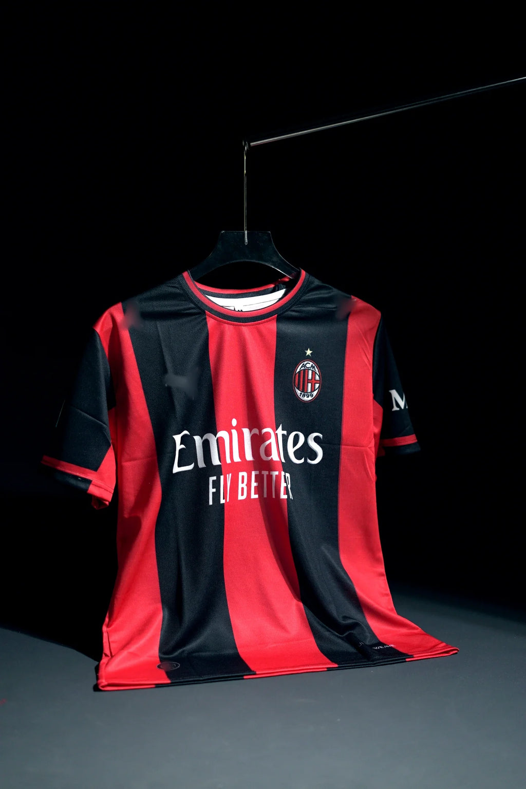 AC Milan | LUKA MODRIC #14 | 2026-27 | Home Kit | Emirates | Latest Design | Black & Red | Regular Fit