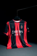 AC Milan | LUKA MODRIC #14 | 2026-27 | Home Kit | Emirates | Latest Design | Black & Red | Regular Fit