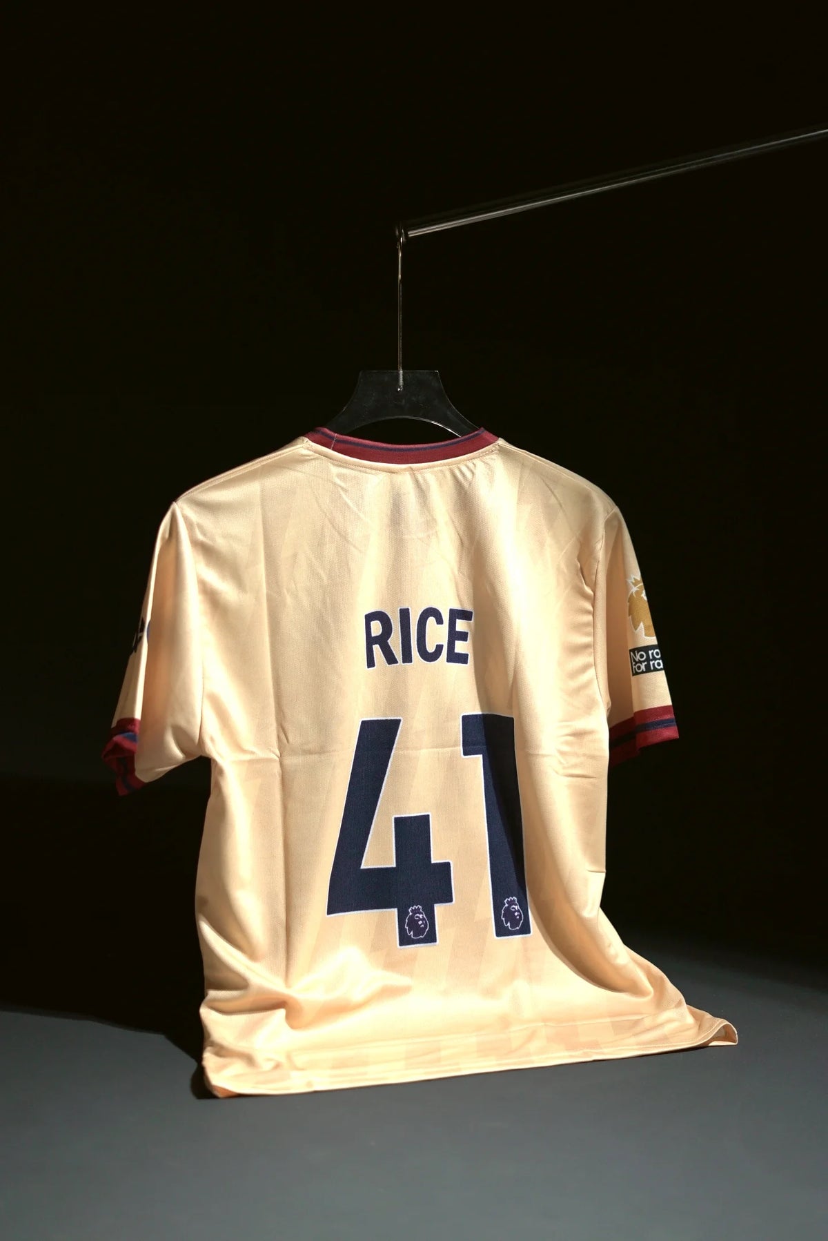 Arsenal FC  | RICE #41 | 2026-27 | Third Kit | Emirates | Latest Design | Beige | Regular Fit