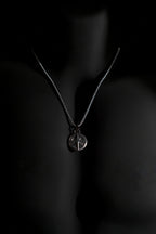 Necklace | Compass Pendant | Men & Women | Anti-tarnish Stainless Steel | Silver Finish | Gothic Adventure Style | Statement Jewellery