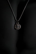 Necklace | Compass Pendant | Men & Women | Anti-tarnish Stainless Steel | Silver Finish | Gothic Adventure Style | Statement Jewellery