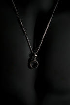 Necklace | Claw Holding Ring Pendant | Men & Women | Anti-tarnish Stainless Steel | Silver Finish | Gothic Punk Style | Statement Jewellery