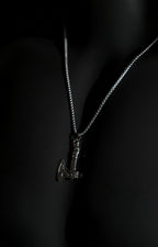 Necklace | Battle Axe Pendant | Men & Women | Anti-tarnish Stainless Steel | Silver Finish | Gothic Viking Style | Statement Jewellery