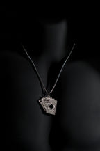 Necklace | Playing Cards Pendant | Men & Women | Anti-tarnish Stainless Steel | Silver Finish | Poker Cards Design | Statement Jewellery