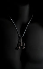 Necklace | Scorpion Pendant | Men & Women | Anti-tarnish Stainless Steel | Silver Finish | Gothic Design | Statement Jewellery