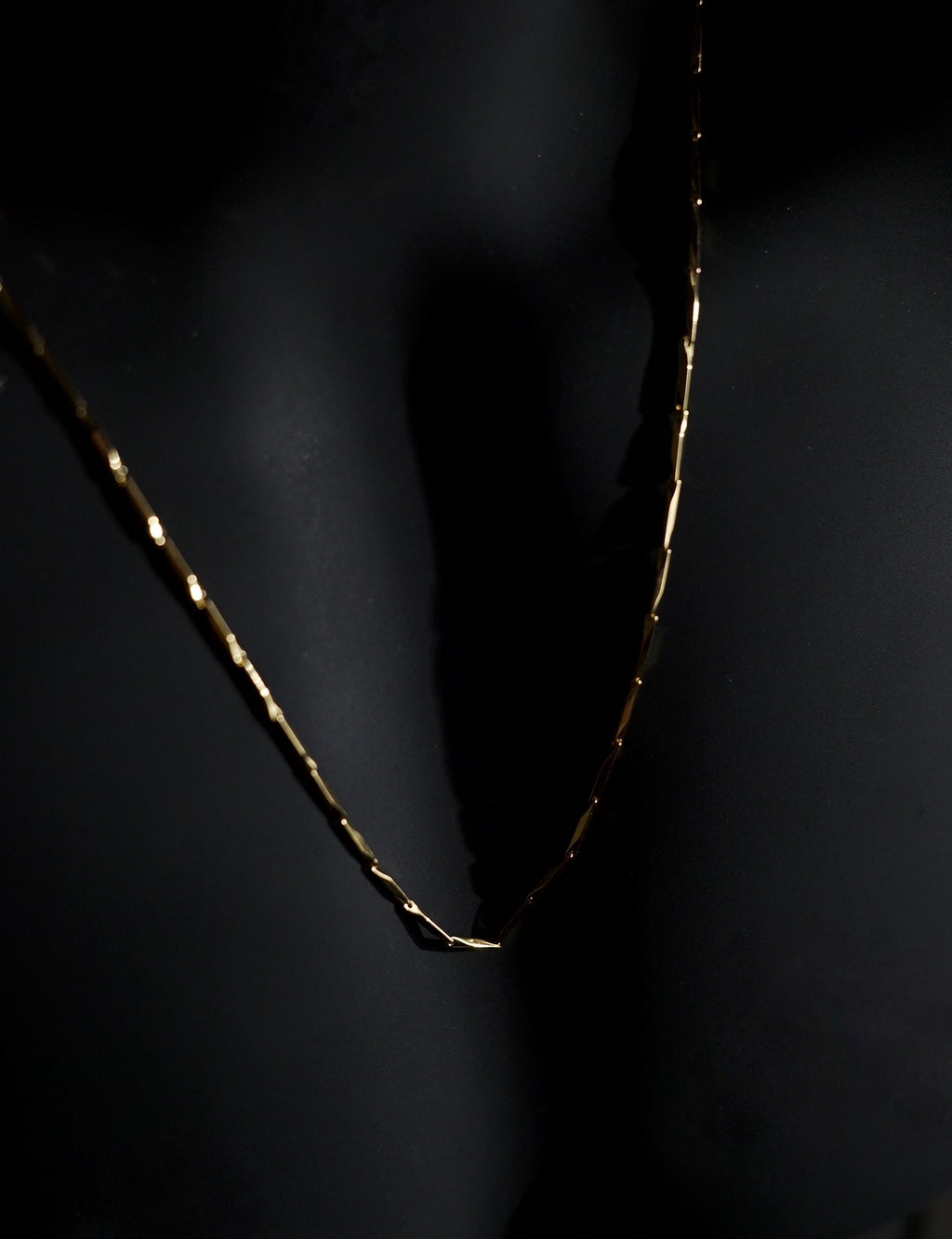 Necklace | Rice Chain | Men & Women | Anti-tarnish Stainless Steel | Gold Finish | Gothic Design | Statement Jewellery
