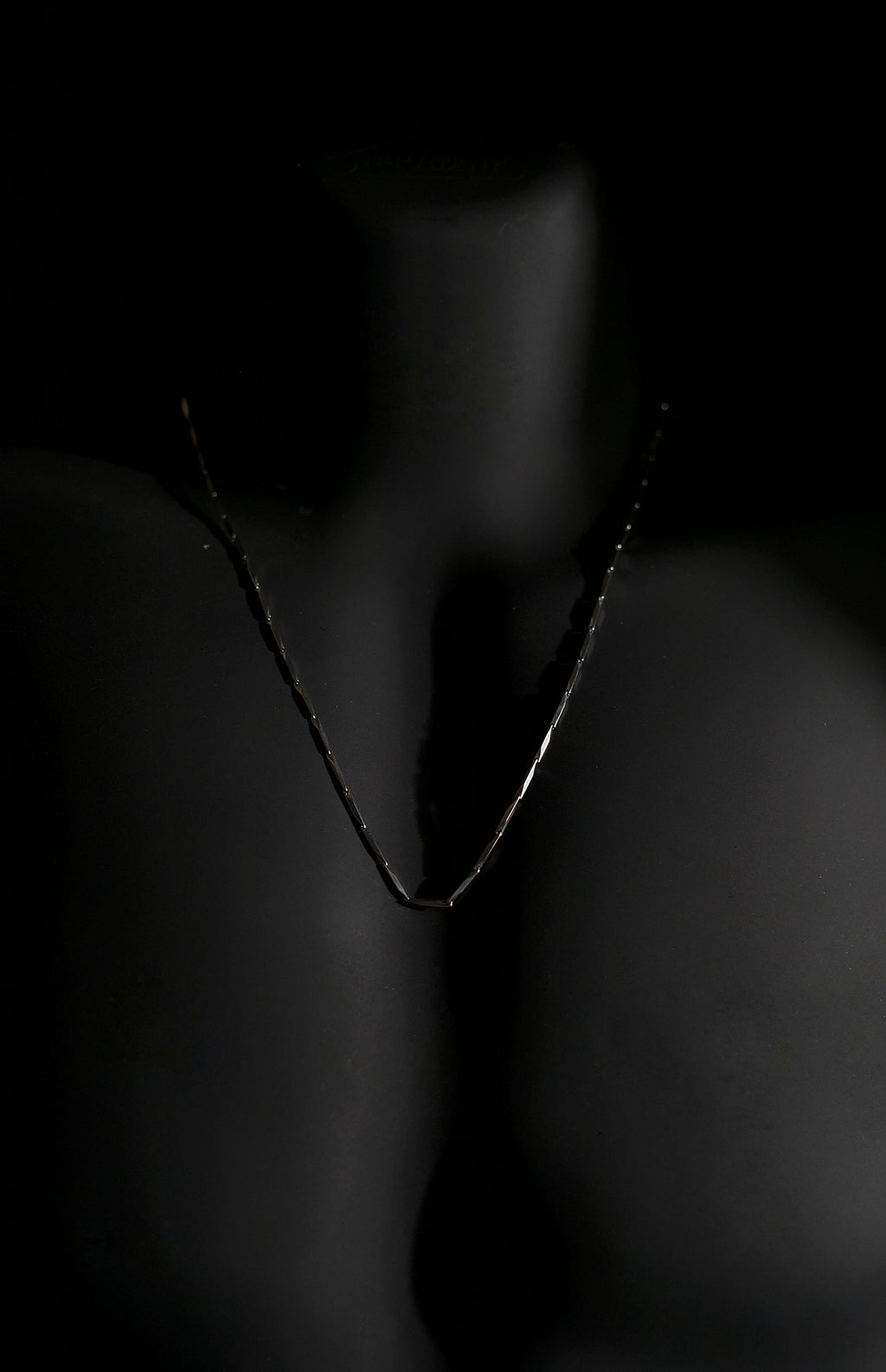 Necklace | Rice Chain | Men & Women | Anti-tarnish Stainless Steel | Silver Finish | Gothic Design | Statement Jewellery