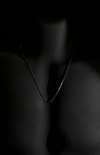 Necklace | Rice Chain | Men & Women | Anti-tarnish Stainless Steel | Silver Finish | Gothic Design | Statement Jewellery