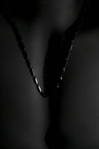 Necklace | Rice Chain | Men & Women | Anti-tarnish Stainless Steel | Black Finish | Minimalist Design | Statement Jewellery