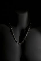 Necklace | Rice Chain | Men & Women | Anti-tarnish Stainless Steel | Silver Finish | Minimalist Design | Statement Jewellery
