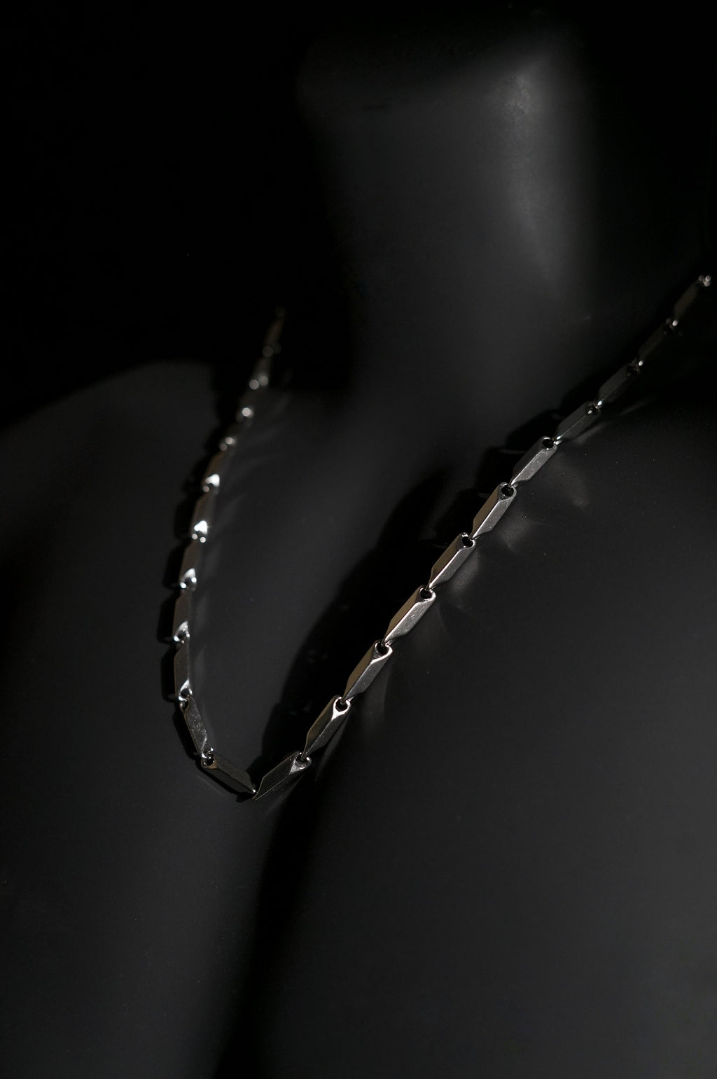 Necklace | Rice Chain | Men & Women | Anti-tarnish Stainless Steel | Silver Finish | Minimalist Design | Statement Jewellery