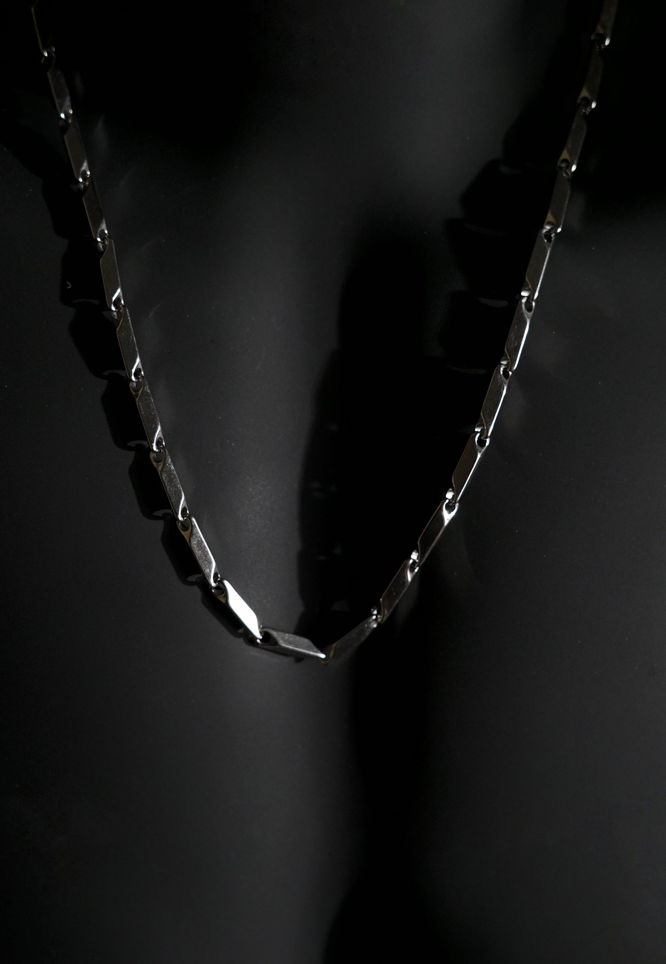 Necklace | Rice Chain | Men & Women | Anti-tarnish Stainless Steel | Silver Finish | Minimalist Design | Statement Jewellery