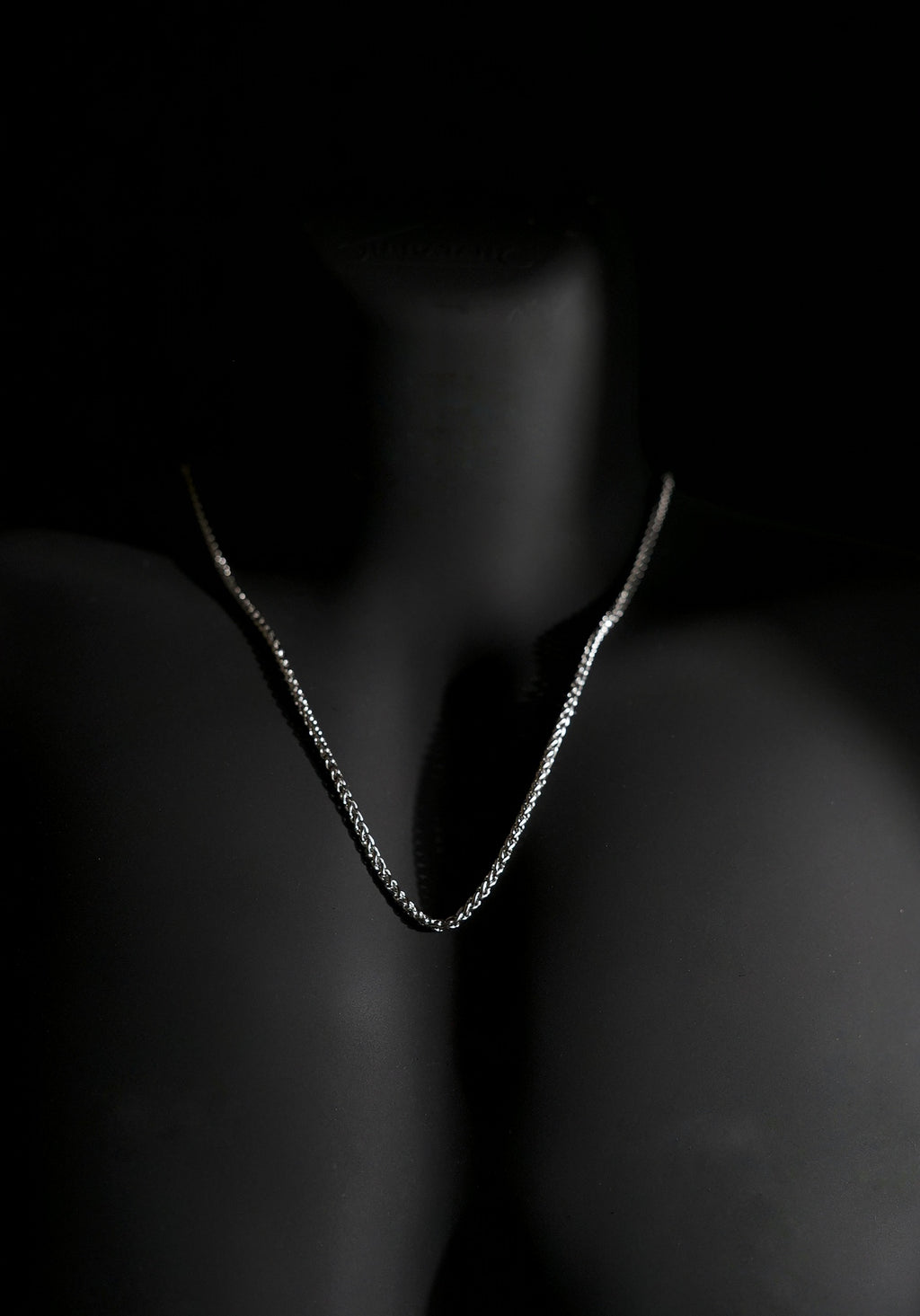 Necklace | Rope Chain | Men & Women | Anti-tarnish Stainless Steel | Silver Finish | Classic Style | Statement Jewellery