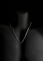 Necklace | Rope Chain | Men & Women | Anti-tarnish Stainless Steel | Silver Finish | Classic Style | Statement Jewellery