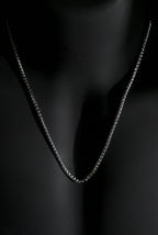 Necklace | Rope Chain | Men & Women | Anti-tarnish Stainless Steel | Silver Finish | Classic Style | Statement Jewellery
