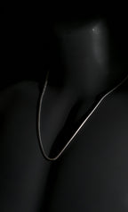 Necklace | Snake Chain | Men & Women | Anti-tarnish Stainless Steel | Silver Finish | Minimalist Style | Statement Jewellery