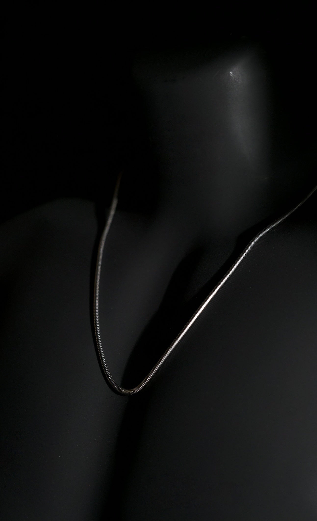 Necklace | Snake Chain | Men & Women | Anti-tarnish Stainless Steel | Silver Finish | Minimalist Style | Statement Jewellery