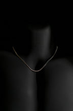 Necklace | Snake Chain | Men & Women | Anti-Tarnish Stainless Steel | Silver Finish | Minimalist Style | Statement Jewellery