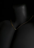 Necklace | Snake Chain | Men & Women | Anti-Tarnish Stainless Steel | Gold Finish | Minimalist Style | Statement Jewellery