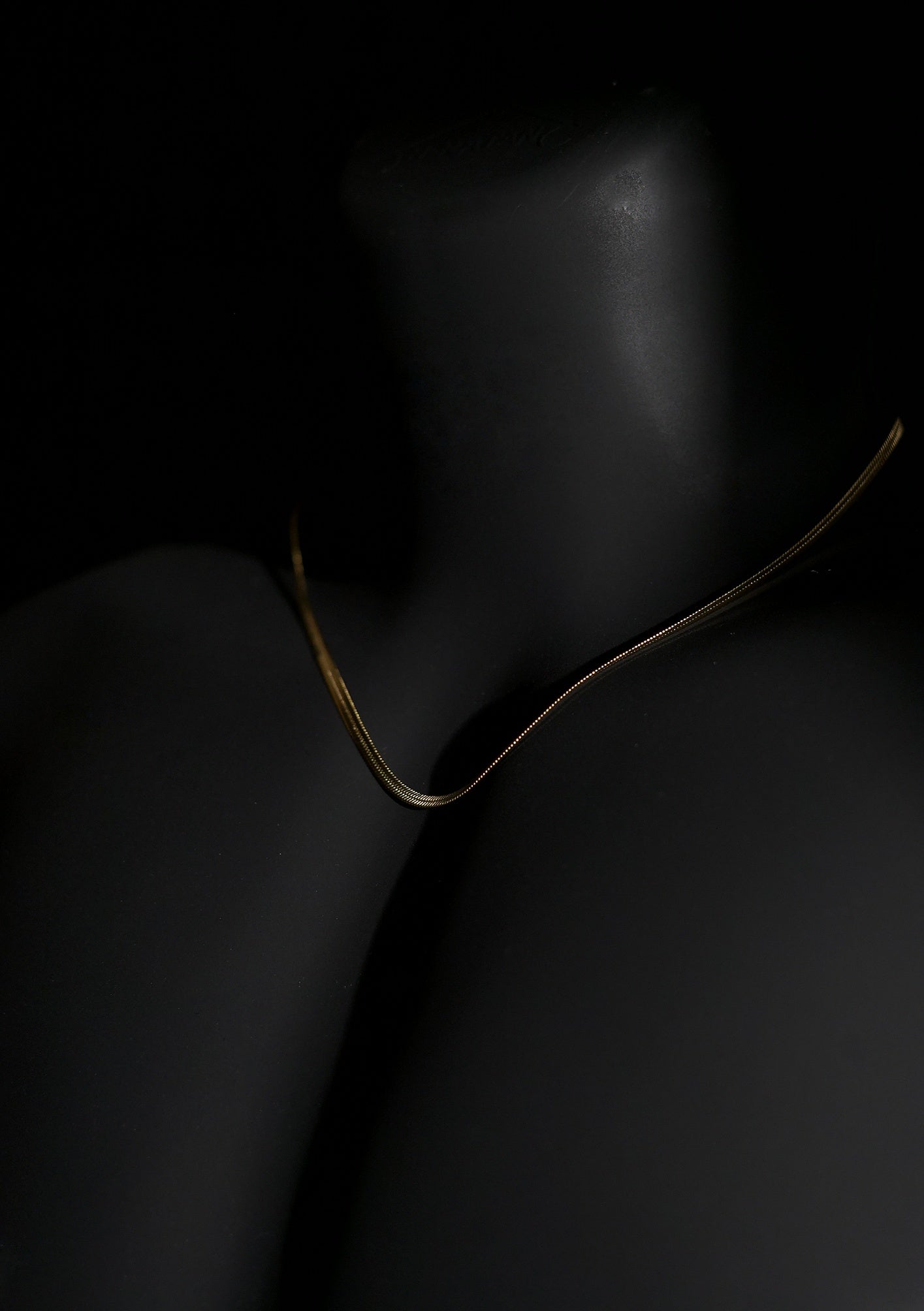 Necklace | Snake Chain | Men & Women | Anti-Tarnish Stainless Steel | Gold Finish | Minimalist Style | Statement Jewellery