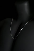 Necklace | Snake Chain | Men & Women | Anti-Tarnish Stainless Steel | Silver Finish | Minimalist Style | Statement Jewellery (Copy)
