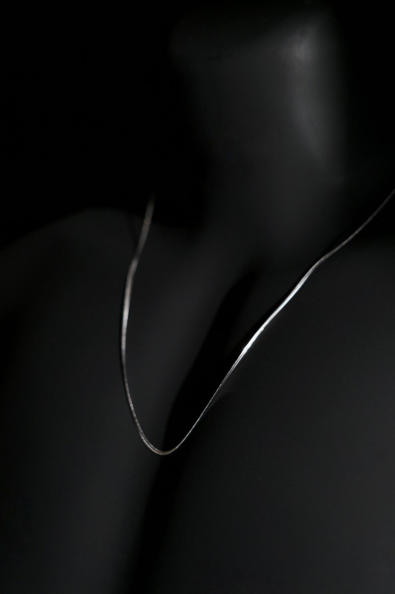 Necklace | Snake Chain | Men & Women | Anti-Tarnish Stainless Steel | Silver Finish | Minimalist Style | Statement Jewellery (Copy)
