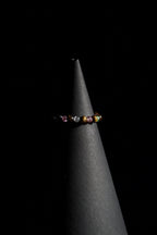 Bracelet | Single Strand | Round Beads | Tiger's Eye Beads with Multicolor Crackle Quartz Accent Beads | Men & Women | Beaded Design | Polished Finish | Eclectic Style