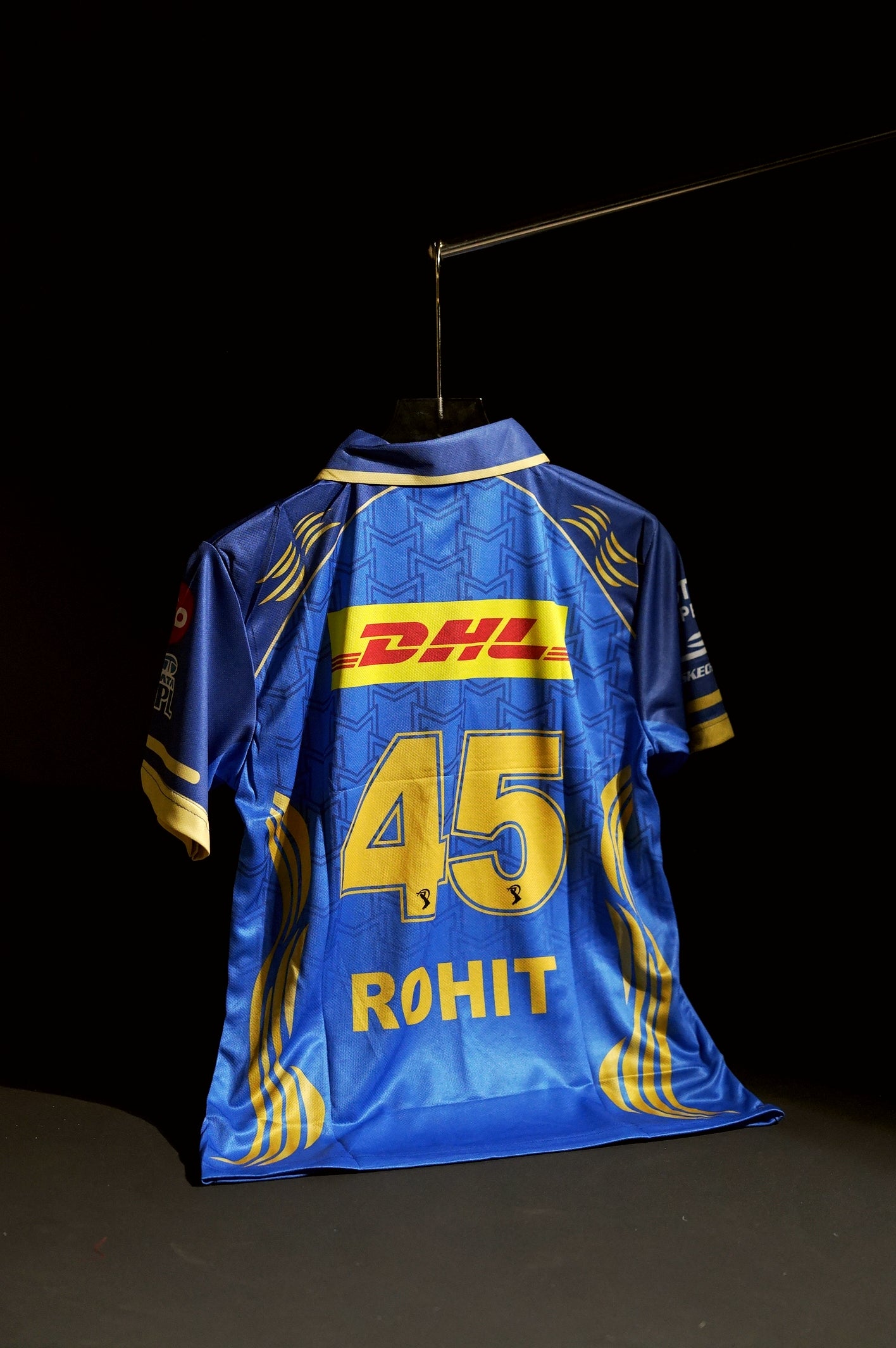 Mumbai Indians | MI | IPL | ROHIT SHARMA #45 | 2026 | Home Kit | Blue | Latest Design | Collared Kit