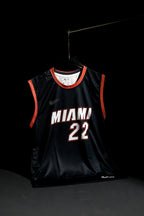 NBA | Miami Heat | JIMMY BUTLER #22 | 2021 | Icon Edition | Black | Sleeveless Kit
