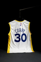 NBA | Golden State Warriors | STEPHEN CURRY #30 | 2019-20 | Association Edition | White | Sleeveless Kit
