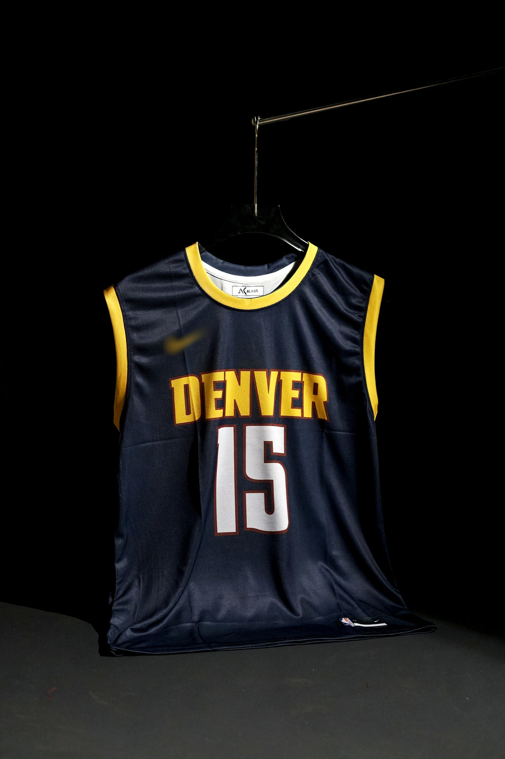 NBA | Denver Nuggets | NIKOLA JOKIC #15 | 2018-19 | Icon Edition | Navy Blue | Sleeveless Kit