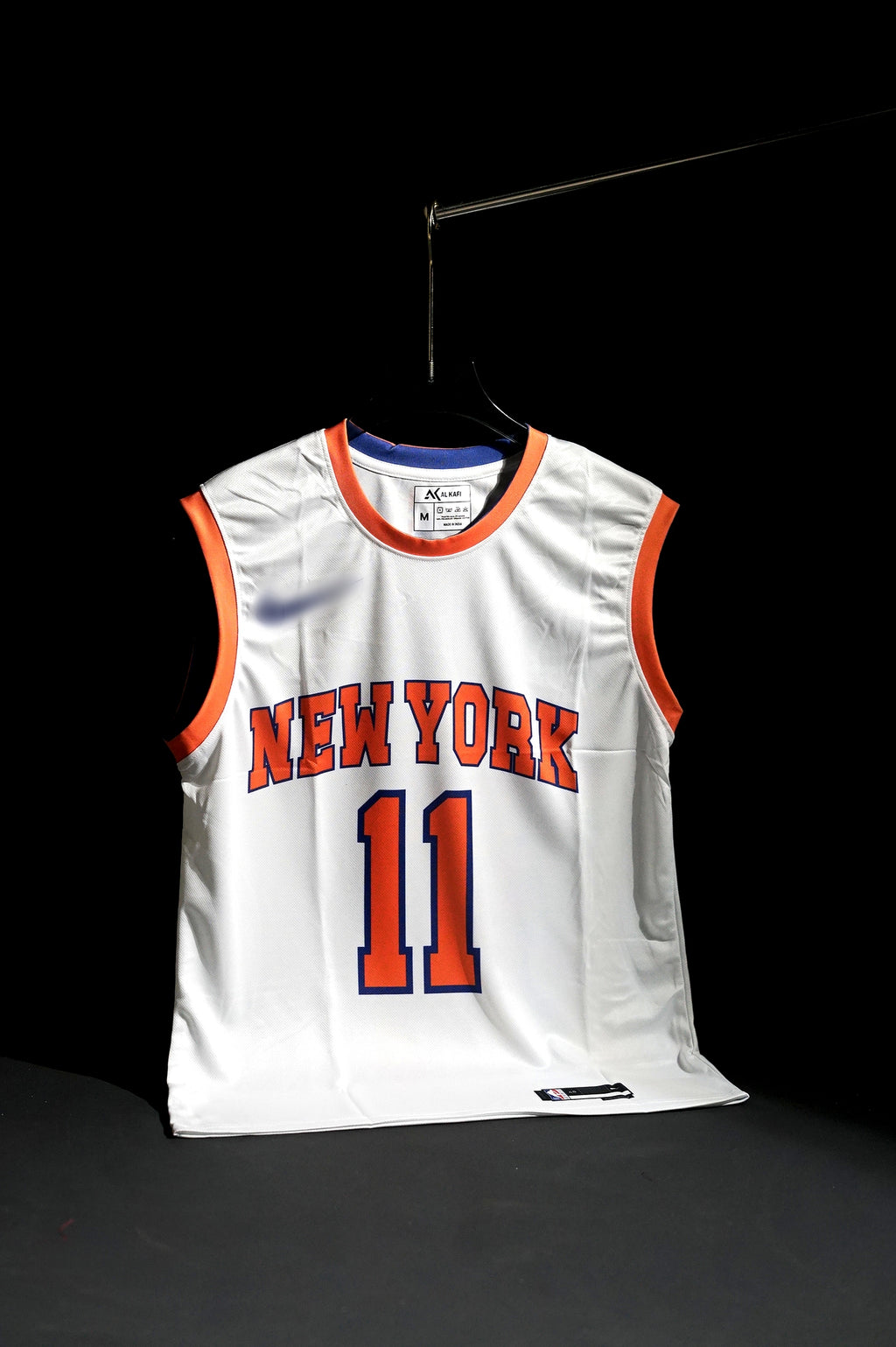NBA | New York Knicks | JALEN BRUNSON #11 | 2024 | Association Edition | Navy Blue | Sleeveless Kit